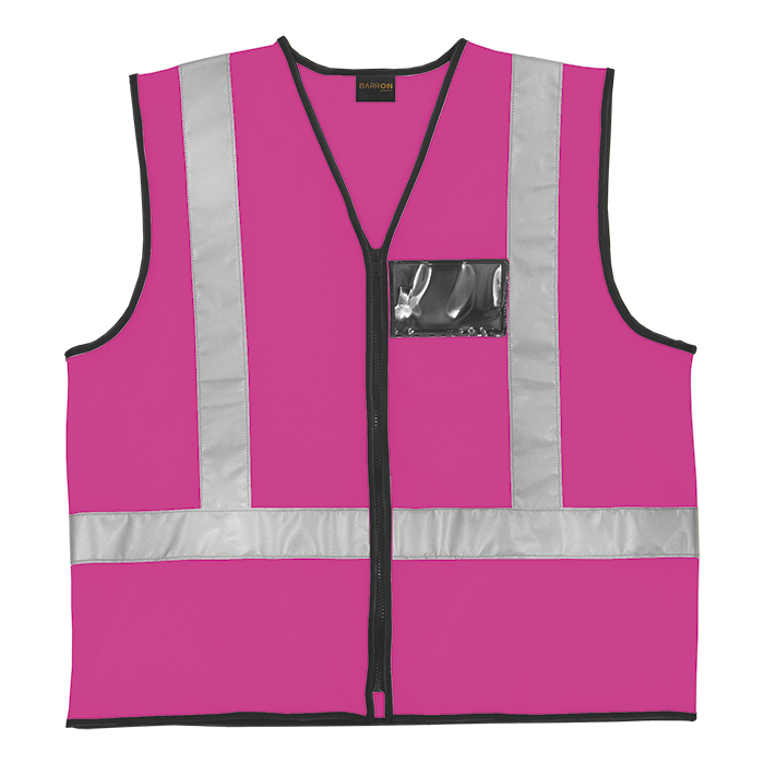 Highway Waistcoat Hot Pink / SML / Regular - High Visibility