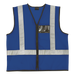 Highway Waistcoat Royal / SML / Regular - High Visibility