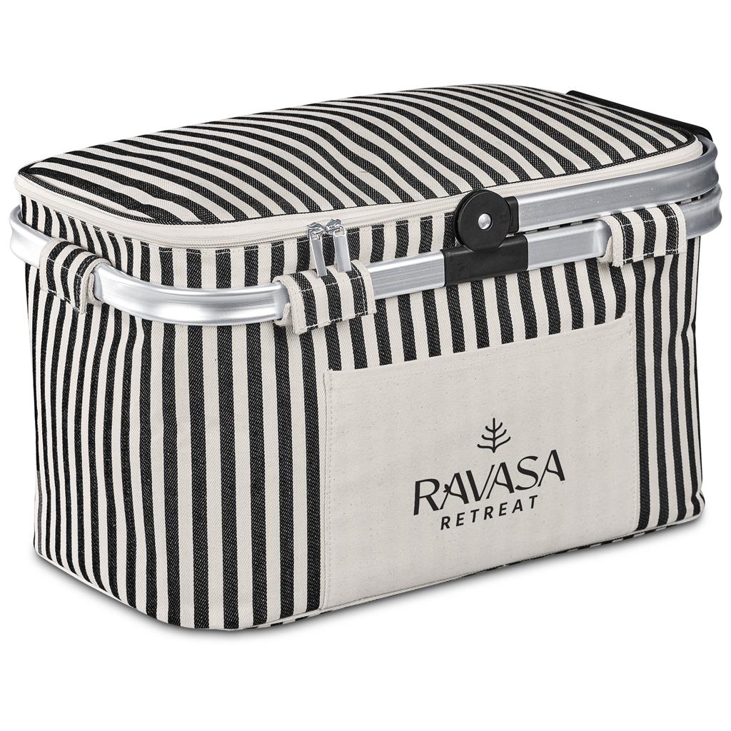 Honeygrove Basket 30-Litre Cooler BLACK - Picnic,Cooler Bags,Ideas for Summer,Outdoor and Leisure