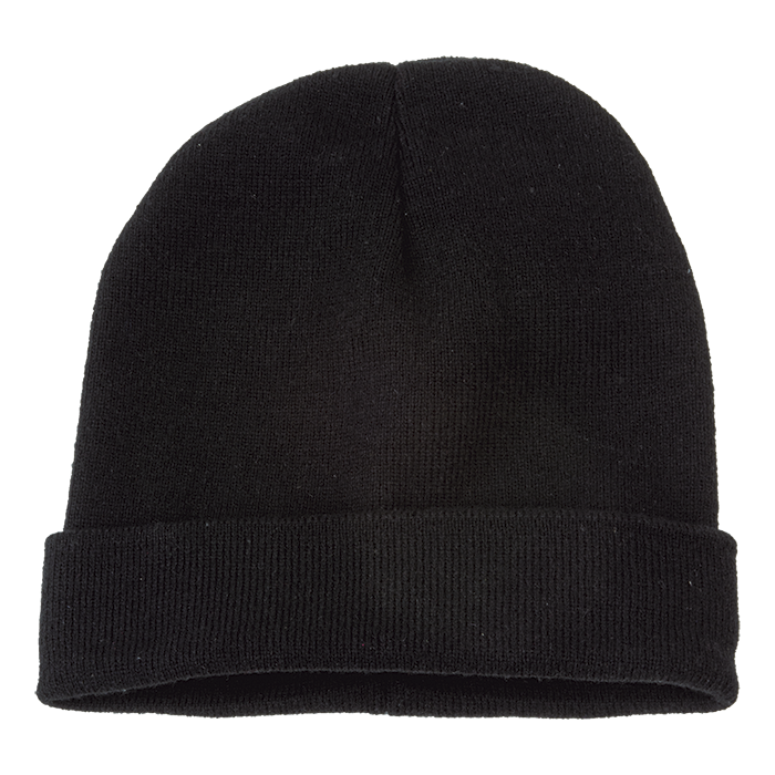 Ice Knitted Beanie Black / STD / Regular - Winter Range