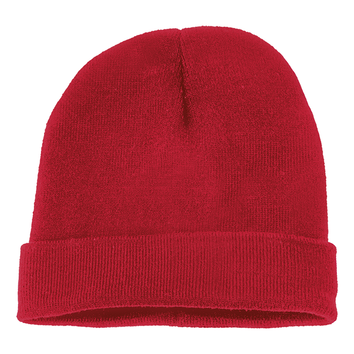Ice Knitted Beanie Red / STD / Regular - Winter Range