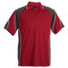 Impact Golfer Red/Charcoal/White / SML / Regular - Golf Shirts