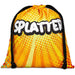 Custom Indian Midi Polyester Drawstring Pouch BLACK - Bags and Backpacks,Custom Backpacks