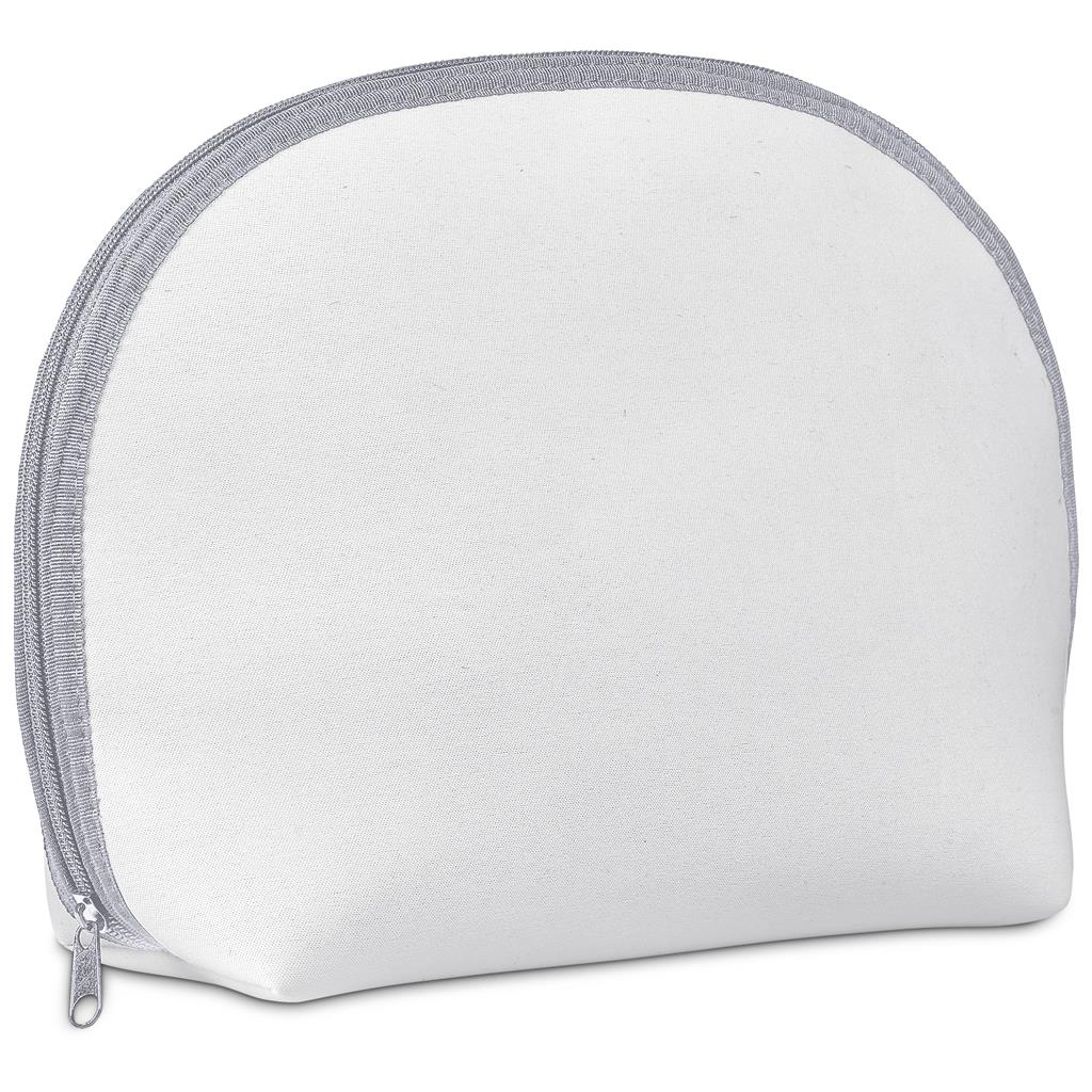 Custom Isabella Neoprene Maxi Cosmetic Bag GREY - Toiletry and Bags,Custom Bags