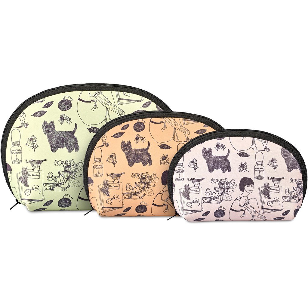Custom Isabella Neoprene Maxi Cosmetic Bag - Toiletry and Bags,Custom Bags
