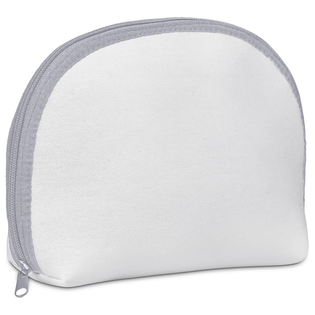 Custom Isabella Neoprene Midi Cosmetic Bag GREY - Toiletry and Bags,Custom Bags