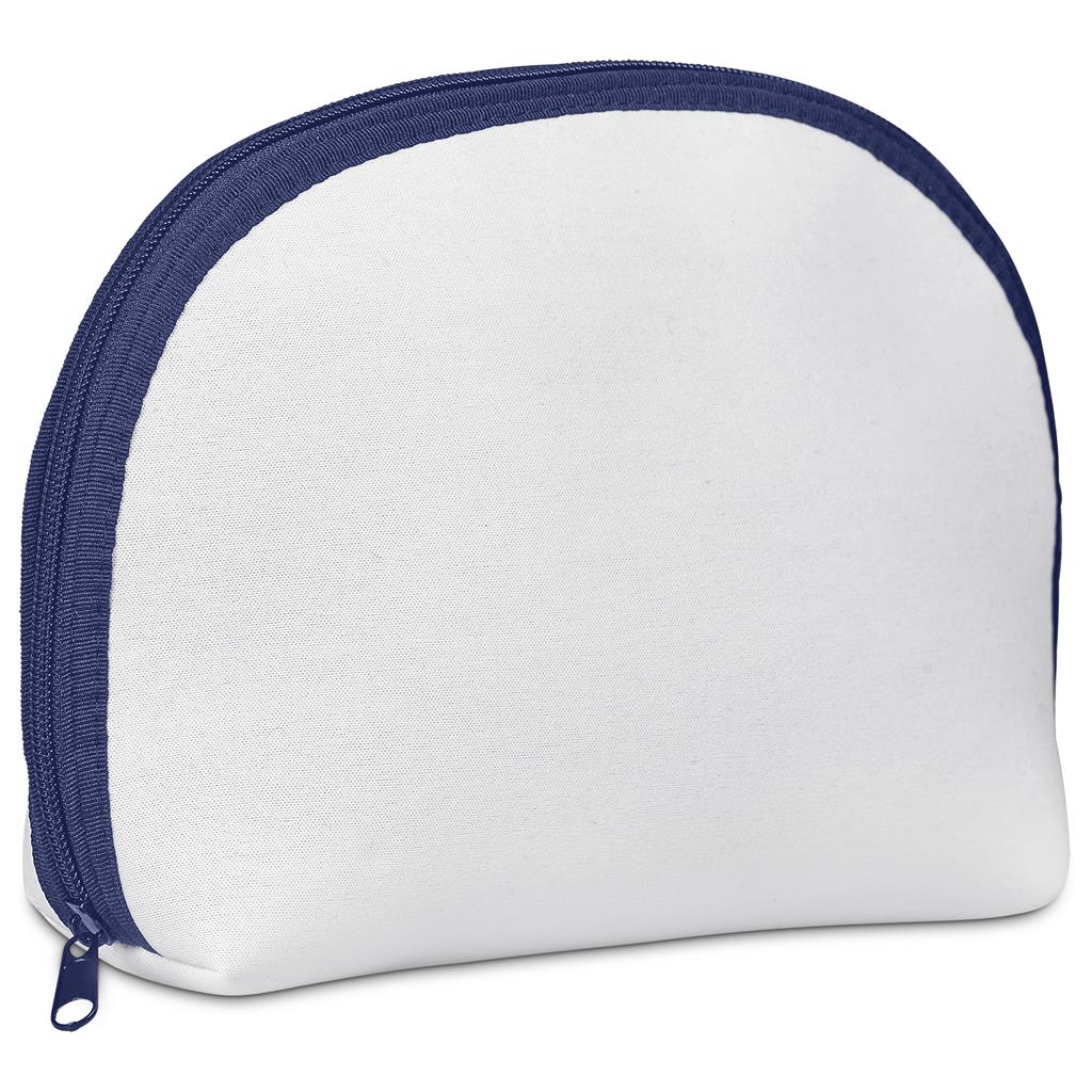 Custom Isabella Neoprene Midi Cosmetic Bag NAVY - Toiletry and Bags,Custom Bags