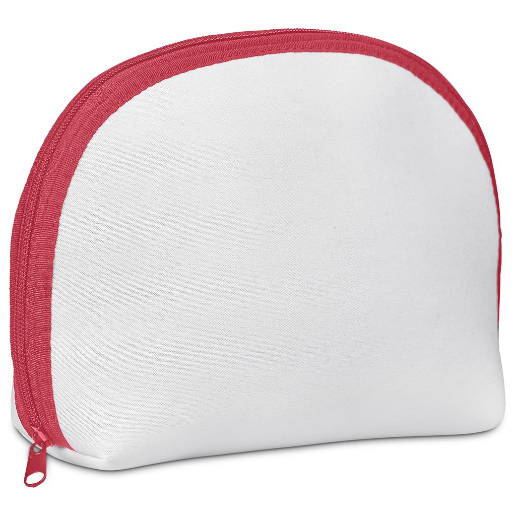 Custom Isabella Neoprene Midi Cosmetic Bag RED - Toiletry and Bags,Custom Bags