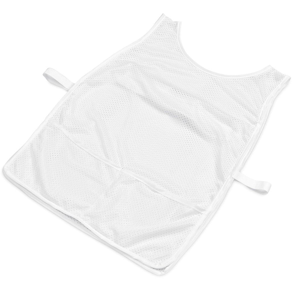 Custom Jackal Caddy Bib with PVC Name Sleeve-White SOLID WHITE - Sports and Fitness,Custom Fitness