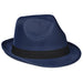 Jackson Fedora Hat NAVY - Hats