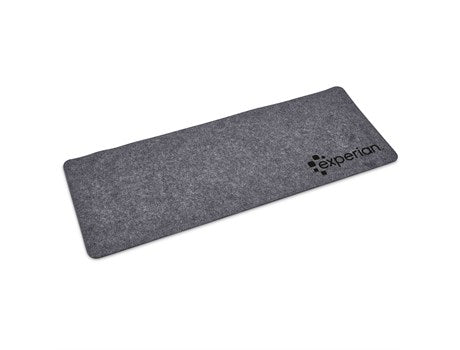Kaiyo Recycled PET Felt Desk Mat Grey / GY