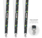 Kaleidoscope Petersham Lanyard - Sample - Lanyards