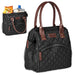 Kate Quilted 12-Can Lunch Cooler Black / BL