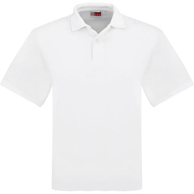 Kids Elemental Golf Shirt - Lime 4 / White / W