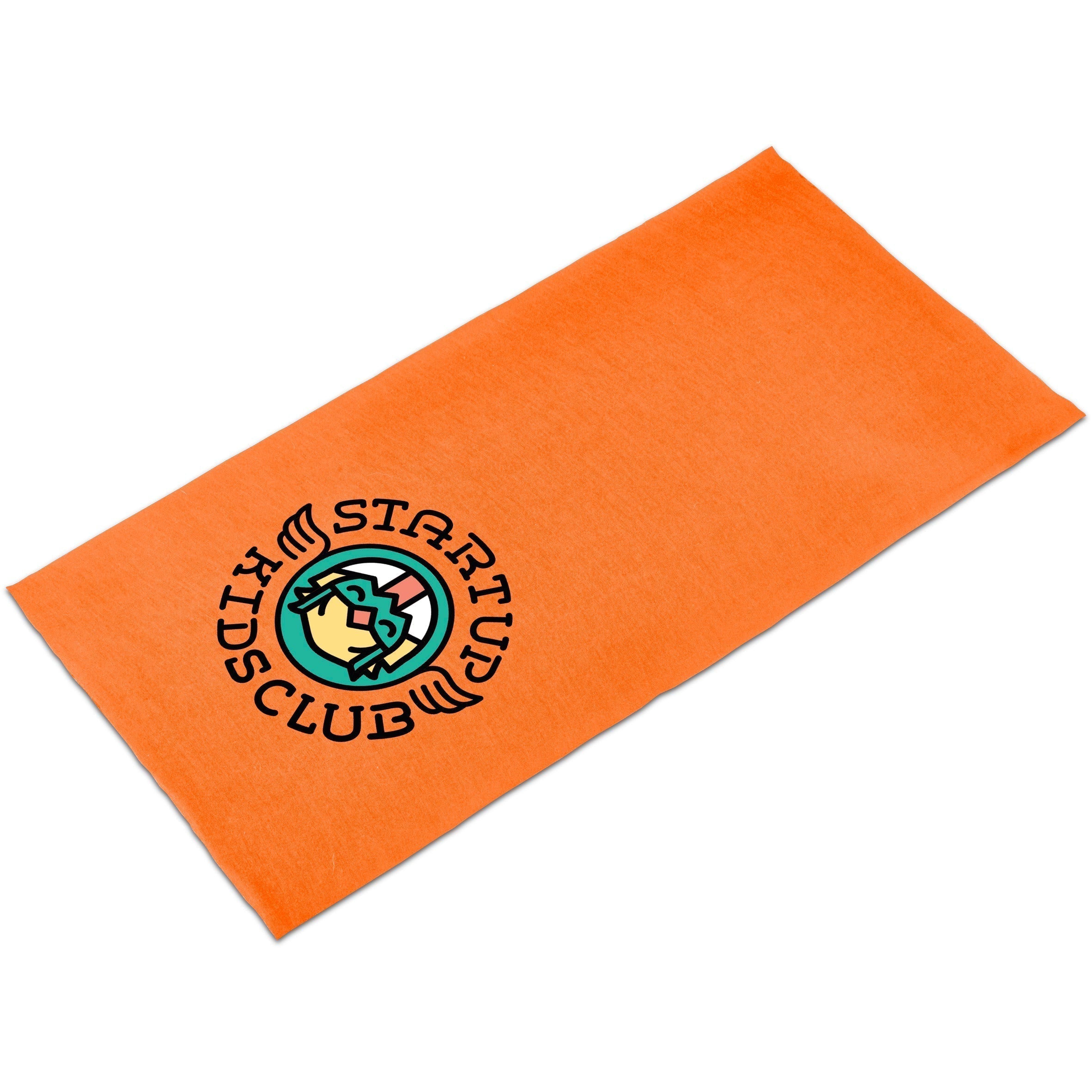 Kids Flexible Tube Bandana-Orange-O