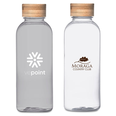 Koi Recycled PET Water Bottle – 650ml Transparent/Frosted White / T