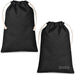 Kokomo Midi Cotton Drawstring Pouch BLACK - Bags,Drawstring Bags,Bags