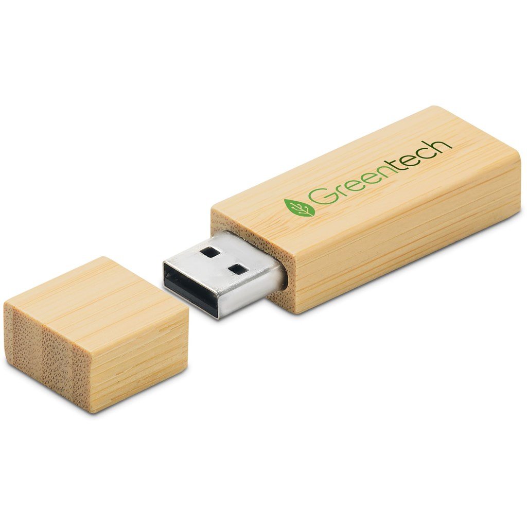 Komorebi Bamboo Flash Drive - 16GB / Natural / NT - USB Drives