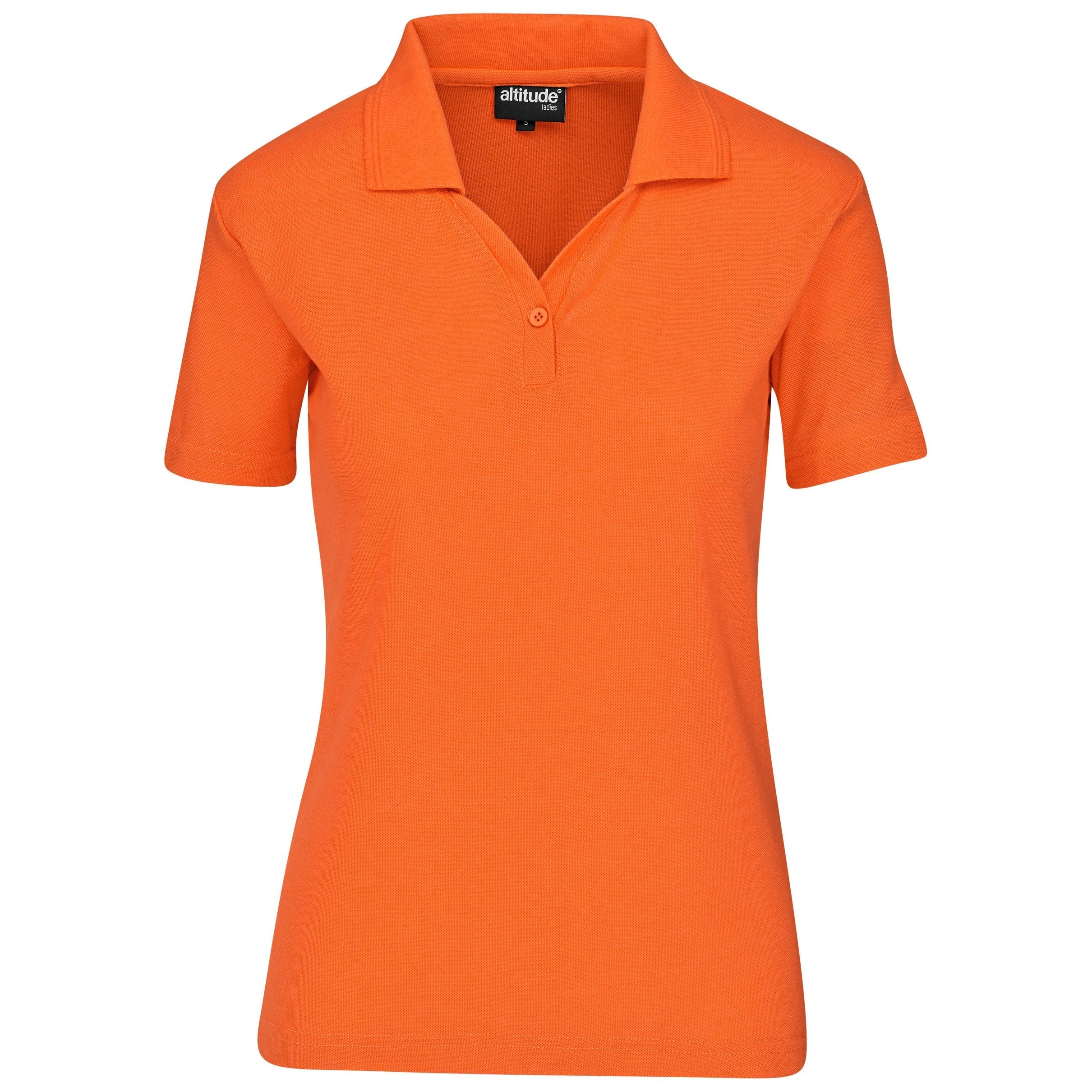 Ladies Basic Pique Golf Shirt L / Orange / O