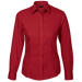 Ladies Basic Poly Cotton Blouse Long Sleeve Red / SML / Regular - Shirts-Corporate