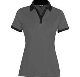Ladies Bridgewater Golf Shirt - Royal Blue Only-2XL-Black-BL
