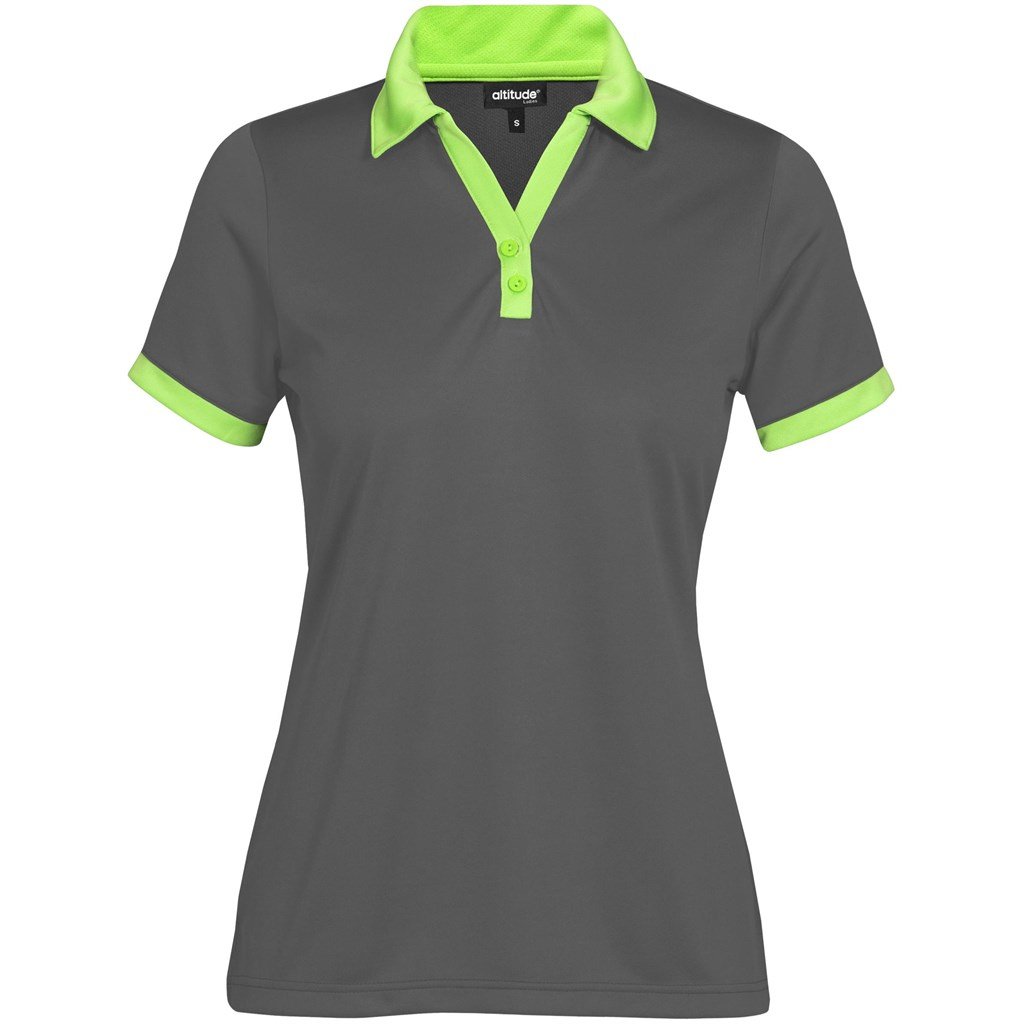 Ladies Bridgewater Golf Shirt - Black