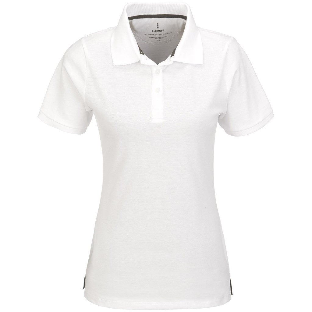 Ladies Calgary Golf Shirt - White 2XL / W