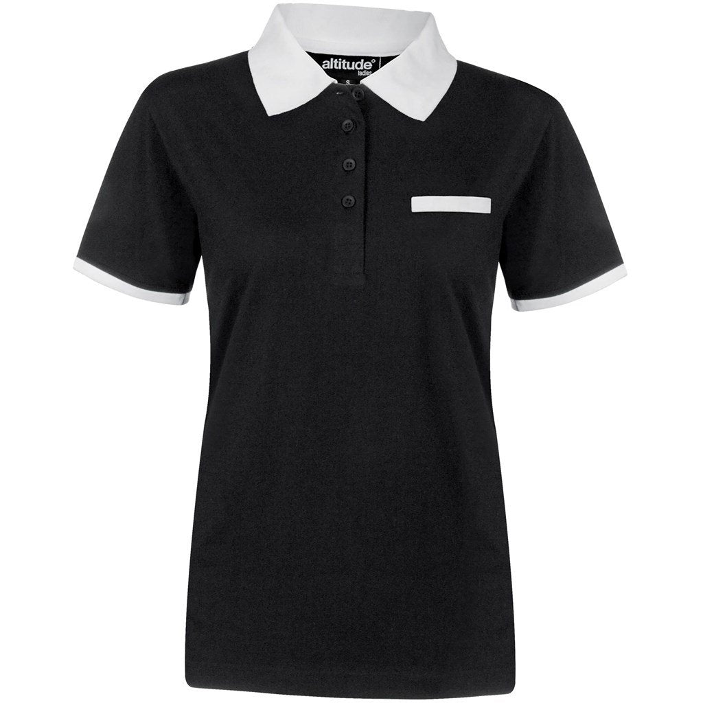 Ladies Caliber Golf Shirt 2XL / Black / BL - Shirts