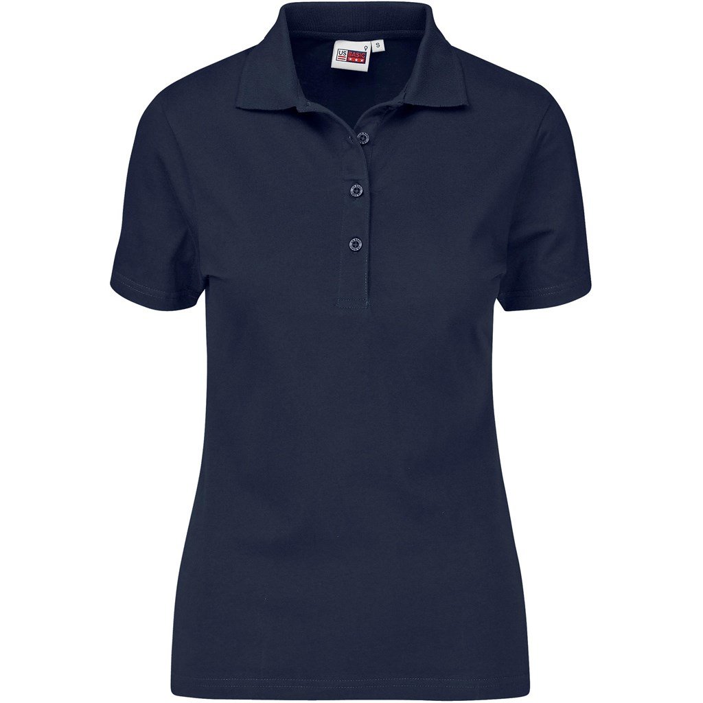 Ladies Cardinal Golf Shirt L / Navy / N