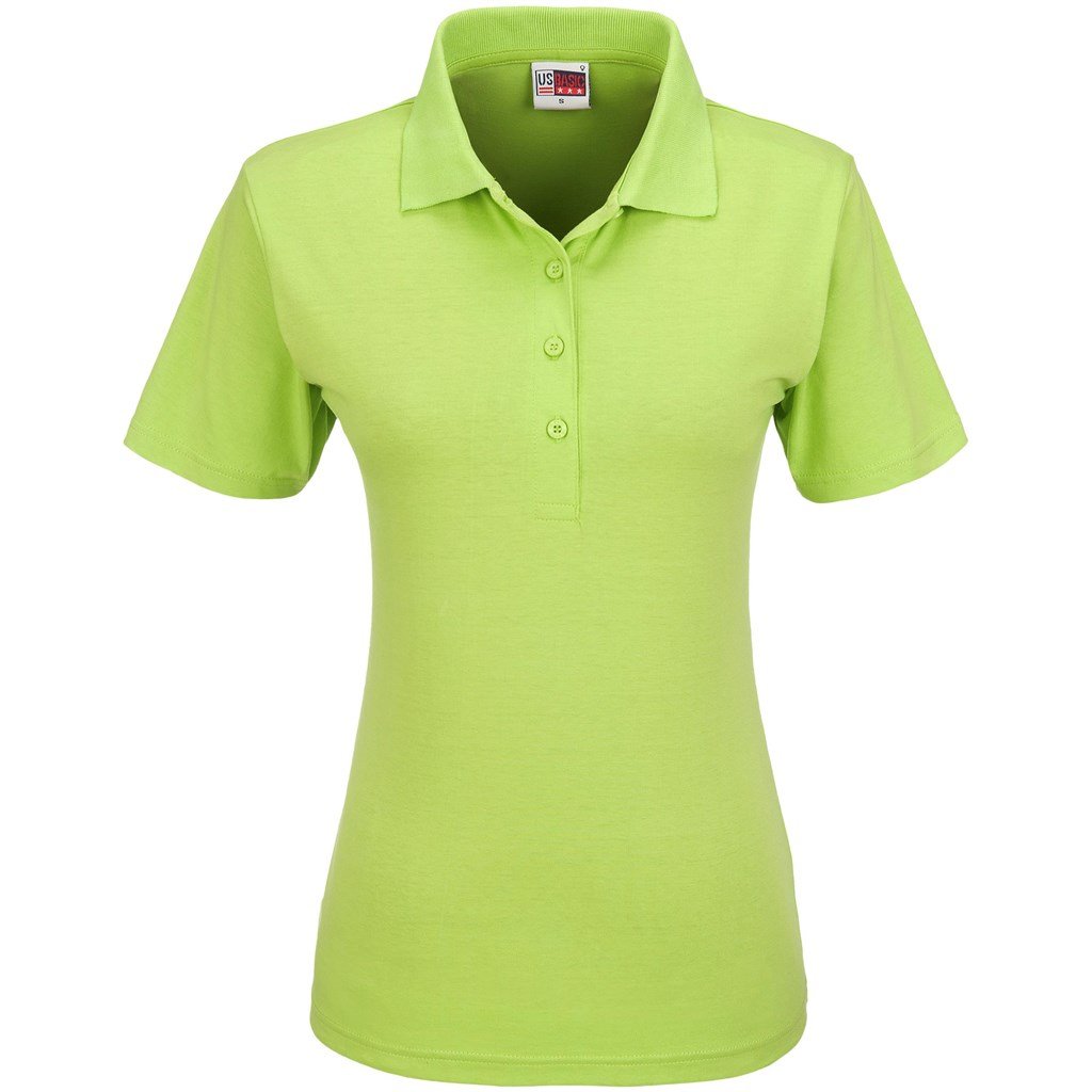 Ladies Cardinal Golf Shirt S / Lime / L