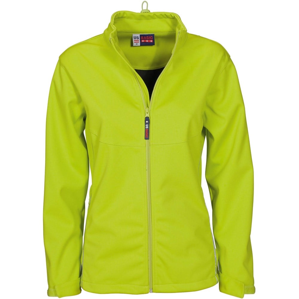 Ladies Cromwell Softshell Jacket - Lime - Jackets,Softshell Jackets,Jackets