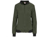 Ladies Crusader Bomber Jacket - Military Green