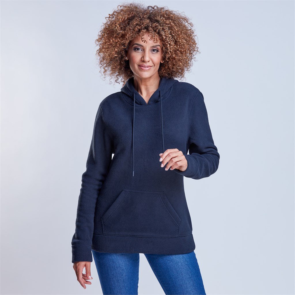 Ladies Dawson Polar Fleece Hooded Sweater - and Sweaters,Hoodies