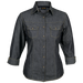 Ladies Denver Denim Blouse Black / SML / Regular - Shirts-Corporate