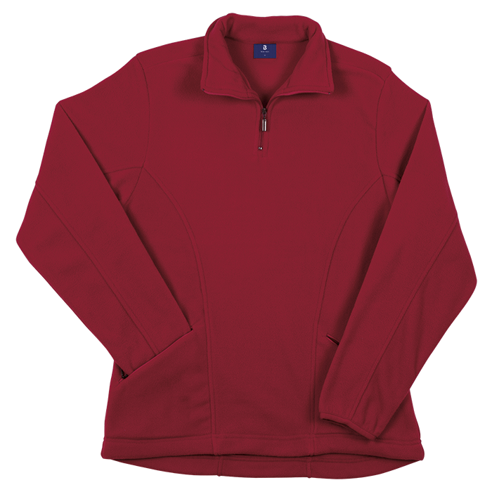 Ladies Essential Micro Fleece Red / SML / Regular - Tops