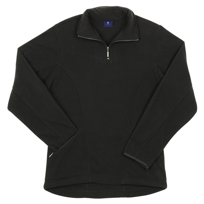 Ladies Essential Micro Fleece Black / SML / Regular - Tops