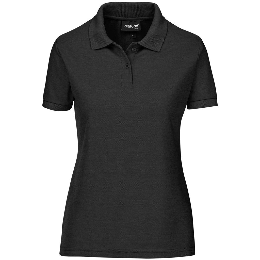 Ladies Everyday Golf Shirt 4XL / Black / BL
