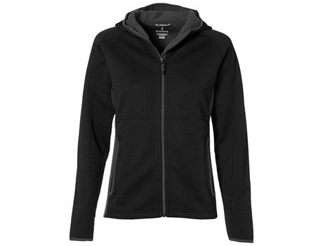 Ladies Ferno Bonded Knit Jacket - Blue Only-