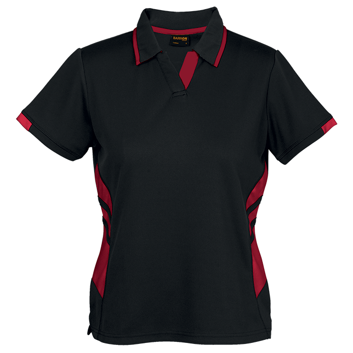 Ladies Focus Golfer  Black/Red / XS / Last Buy - Golf