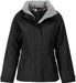 Ladies Hastings Parka - Red Only-L-Black-BL