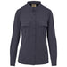 Ladies Long Sleeve Amatola Shirt S / CHARCOAL - New Clothing 2025,Shirts,Utility Shirts
