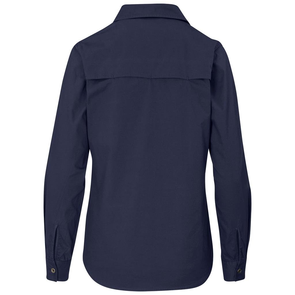 Ladies Long Sleeve Mawenzi Twill Shirt - New Clothing 2025,Shirts,Utility Shirts