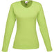 Ladies Long Sleeve Portland T-Shirt - Lime Only-