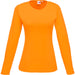 Ladies Long Sleeve Portland T-Shirt - Lime Only-L-Orange-O