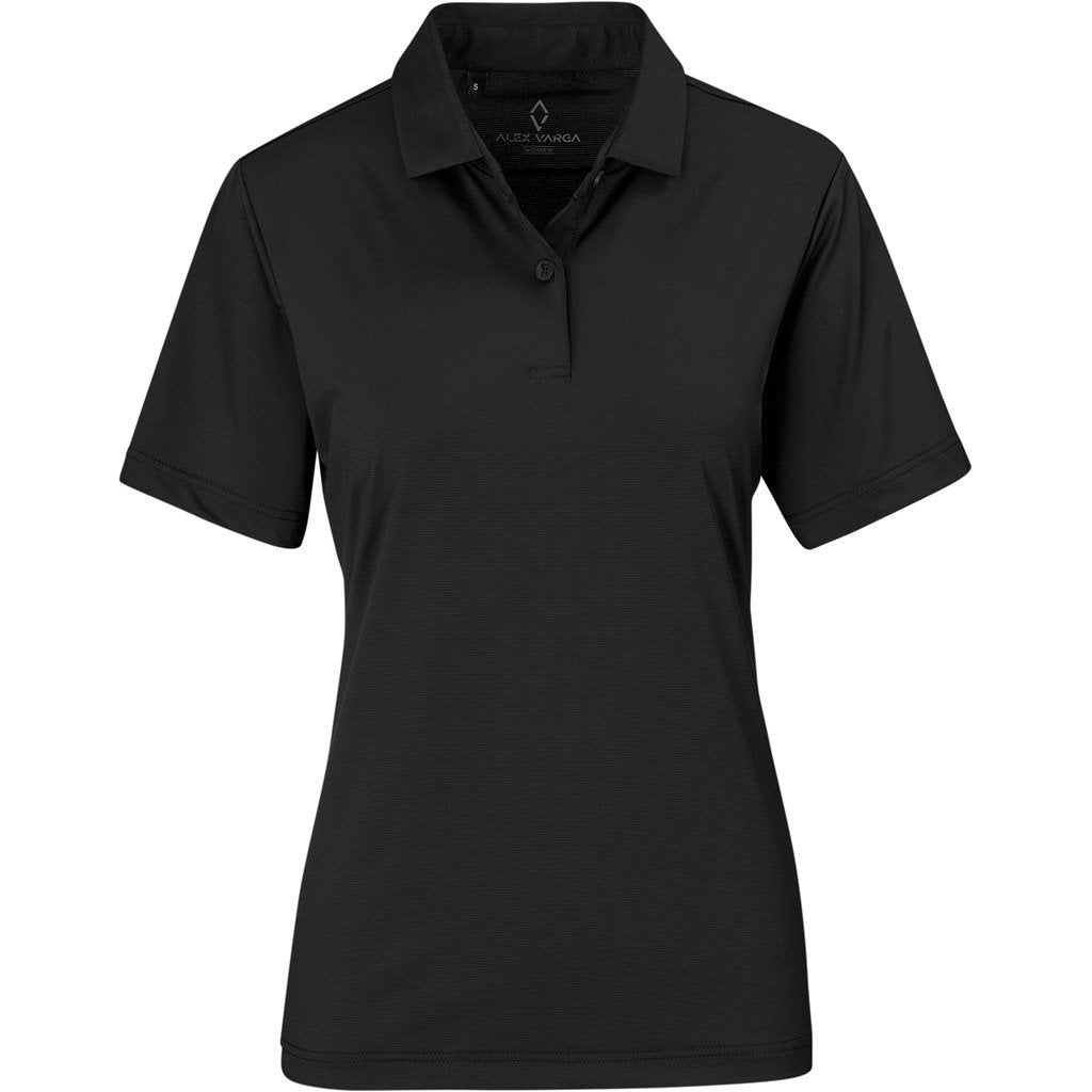 Ladies Lucca Golf Shirt S / BLACK - Shirts