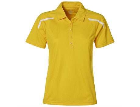 Ladies Nyos Golf Shirt - Black Only-