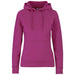 Ladies Omega Hooded Sweater-L-Pink-PI