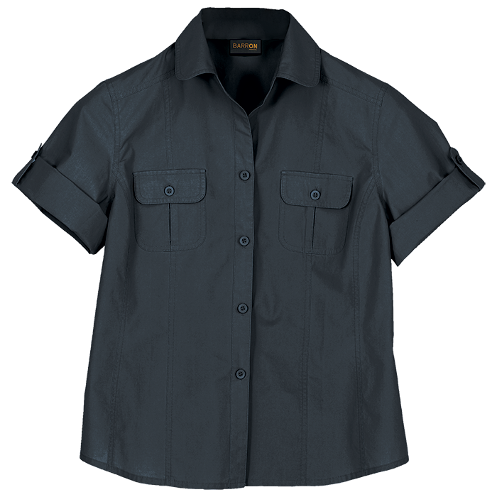 Ladies Outback Blouse Granite / SML / Regular - Shirts-Outdoor