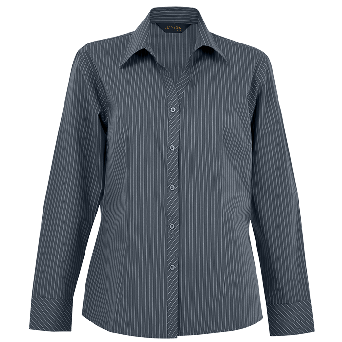 Ladies Quest Long Sleeve Blouse - Shirts-Corporate