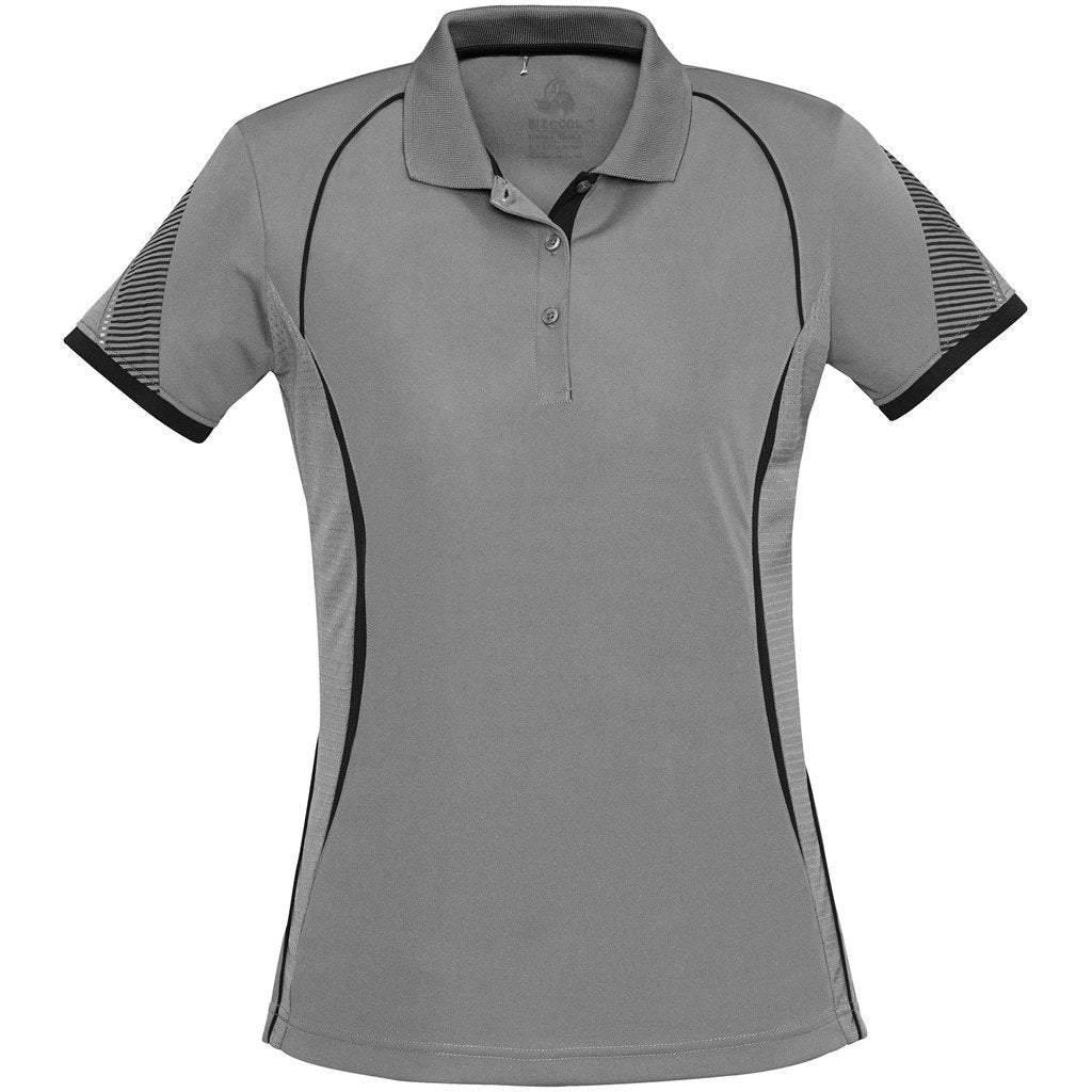 Ladies Razor Golf Shirt L / Grey / GY